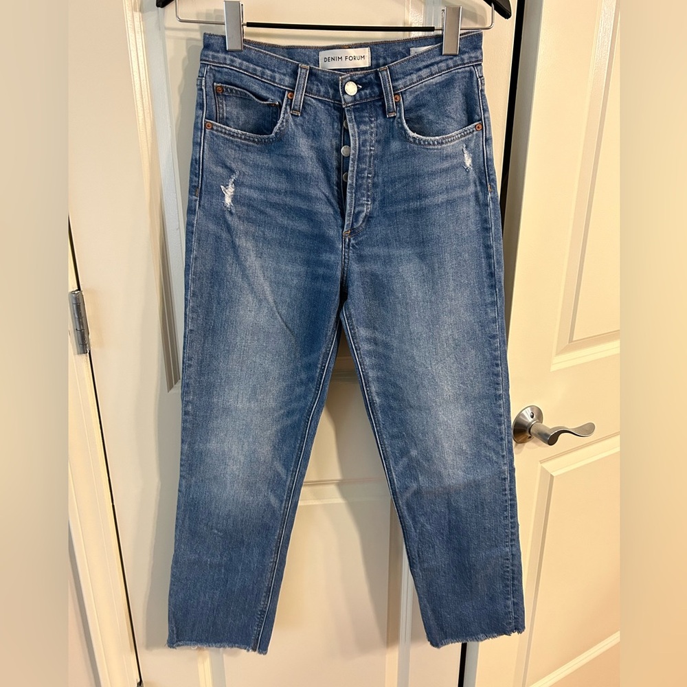 Denim Forum THE ARLO HIGH RISE STRAIGHT